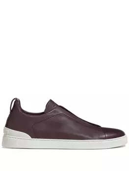 Кеды Triple Stitch Zegna, фиолетовый