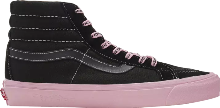 Кеды Vans Anti Social Social Club x Dover Street Market x Sk8-Hi Black, черный