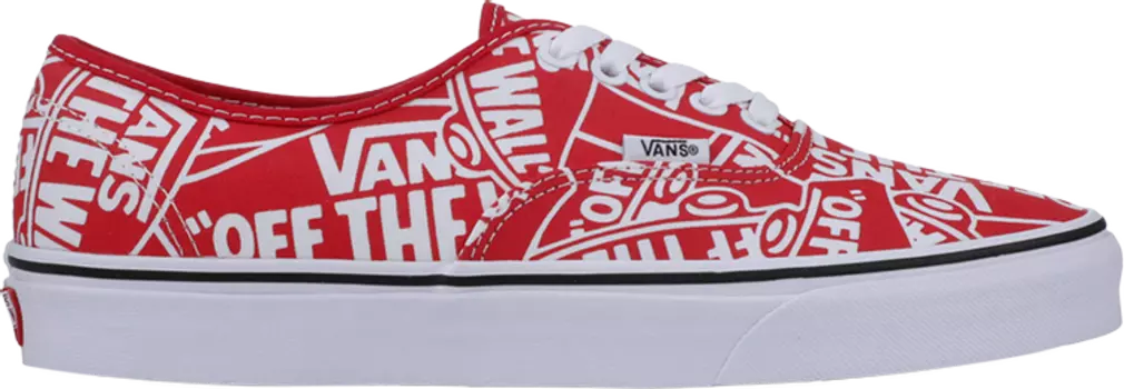 Кеды Vans Authentic OTW Repeat, красный
