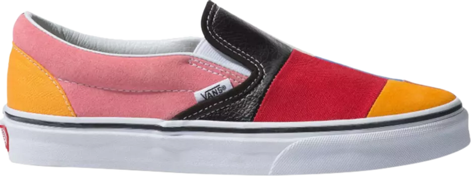 Кеды Vans Classic Slip-On Patchwork, разноцветный