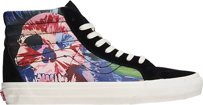 Кеды Vans Damien Hirst x Sk8-Hi Reissue VLT LX Skull Splatter, разноцветный
