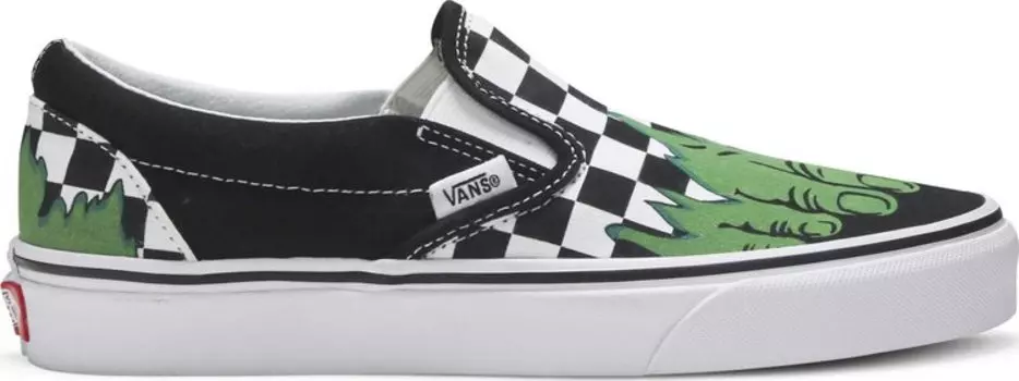 Кеды Vans Marvel x Classic Slip On Hulk, зеленый