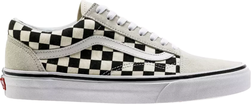 Кеды Vans Old Skool Checkerboard, белый