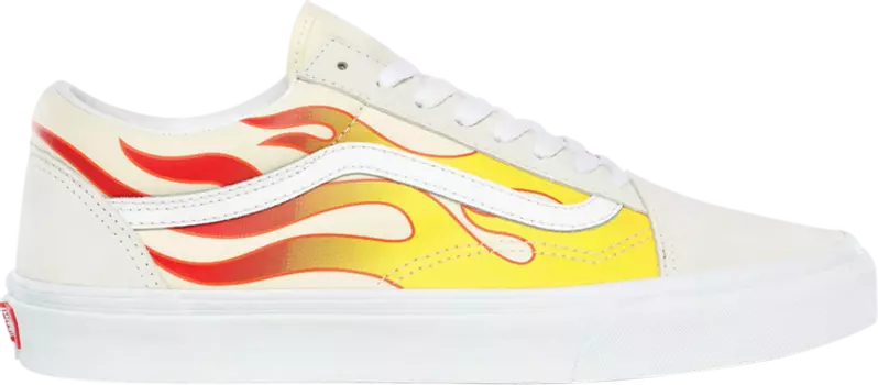 Кеды Vans Old Skool Flame, белый