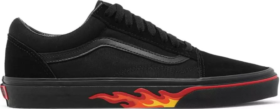 Кеды Vans Old Skool Flame Wall, черный