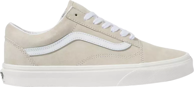 Кеды Vans Old Skool Pig Suede - Sand Shell, кремовый