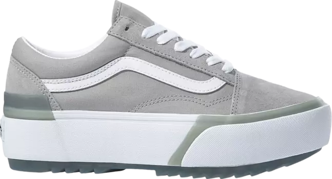 Кеды Vans Old Skool Stacked Pastel - Drizzle, серый