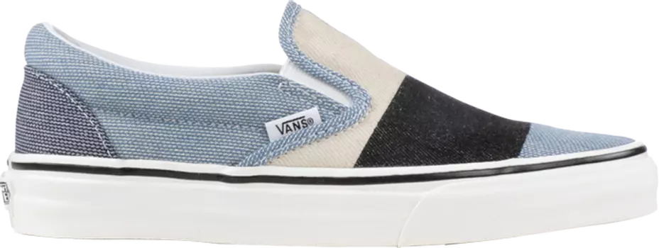 Кеды Vans Slip-On Patchwork, синий