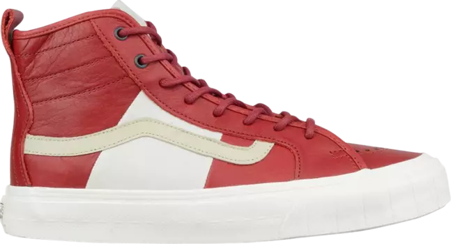 Кеды Vans Taka Hayashi x Court Hi LX Red Dahlia, красный