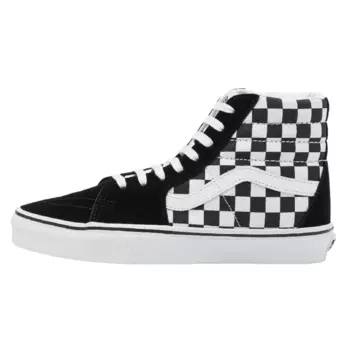Кеды Vans с принтом Ua sk8-hi unisex, черный/белый