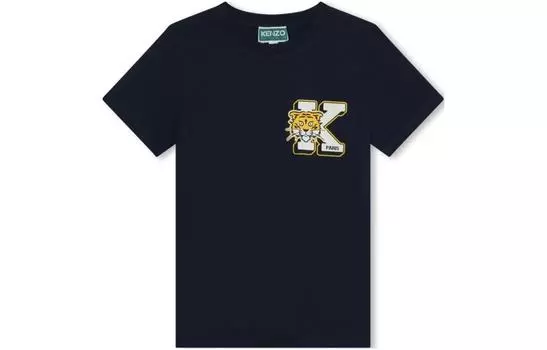 KENZO Детская футболка, цвет Black