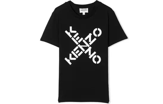 KENZO Детская футболка, цвет Black