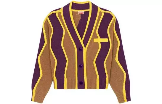 KENZO Джемпер женский фиолетовый