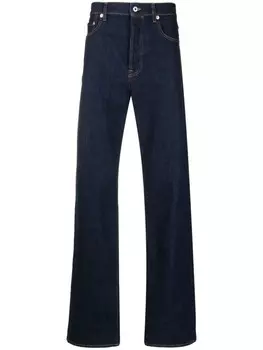 Kenzo джинсы прямого кроя, синий
