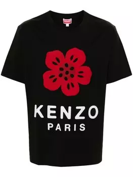 Kenzo футболка Boke Flower, черный