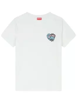 Kenzo футболка «Джунгли Сердце», белый