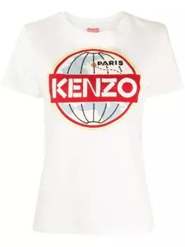Kenzo футболка Kenzo World, белый