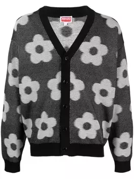 Kenzo кардиган Boke Flower, черный