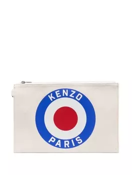 Kenzo клатч Kenzo Target, белый