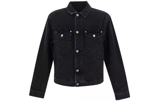 Мужская джинсовая куртка Kenzo, черный