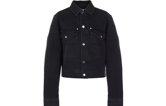 Мужская джинсовая куртка Kenzo, черный