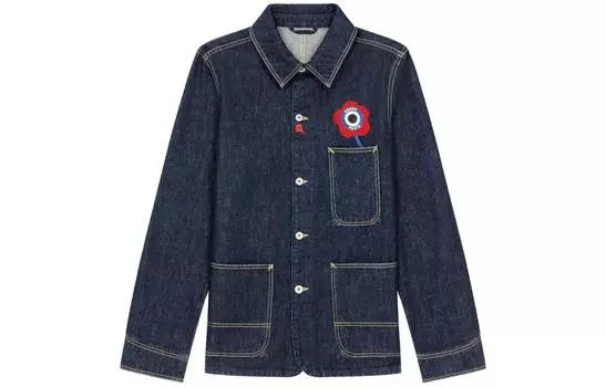 Мужская джинсовая куртка Kenzo, синий