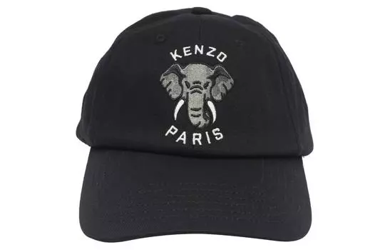 Кепка мужская Kenzo с принтом, черный