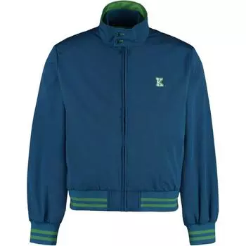 Куртка мужская Kenzo Graphic Logo-print Track, синий