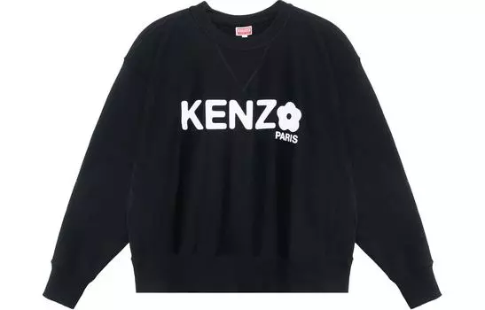 Толстовка мужская Kenzo Logo-print, черный / белый