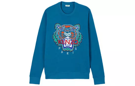 KENZO Мужская толстовка, цвет Blue