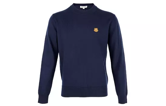 Толстовка мужская Kenzo с логотипом, синий