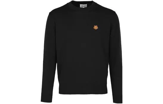 Свитер мужской Kenzo с логотипом, черный