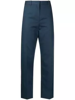 Kenzo прямые брюки строгого кроя, синий
