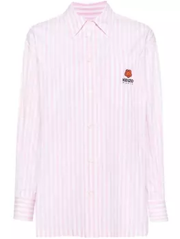 Kenzo рубашка Boke 2.0 в полоску, розовый