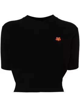 Kenzo шерстяной топ, черный