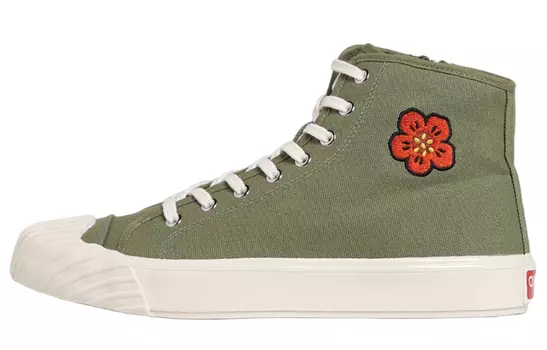 Кроссовки мужские Kenzo Bone Flower, зеленый