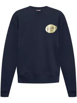 Kenzo толстовка Fruit Stickers, синий