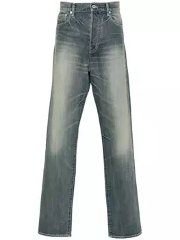Kenzo укороченные джинсы Bara, синий