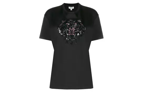 KENZO Женская футболка, цвет Black