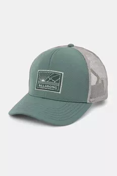 Кепка Adiv Range Trucker Billabong, зеленый