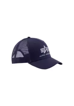 Кепка Alpha Industries Trucker "Аксессуары Alpha Industries - Головной убор Базовая кепка дальнобойщика", синий