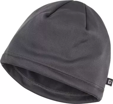 Кепка Brandit Fleece Cap Ice, серый