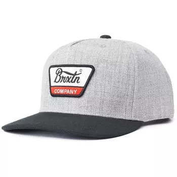 Кепка Brixton Linwood Snapback, серый