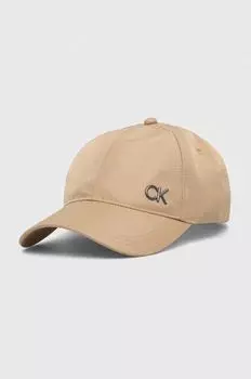 Кепка Calvin Klein, бежевый