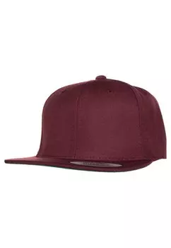 Кепка Classic Snapback Flexfit, бордовая