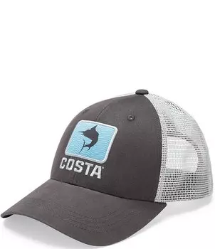 Кепка Costa Marlin Waves Trucker, серый