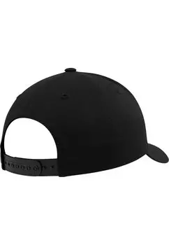 Кепка Curved Classic Snapback Flexfit, черная