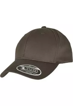 Кепка Curved Visor Snapback Flexfit, темно-серая