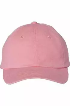 Кепка для папы Valucap Small Fit Bio-Washed, розовый