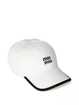 Кепка Drill Miu Miu, белый